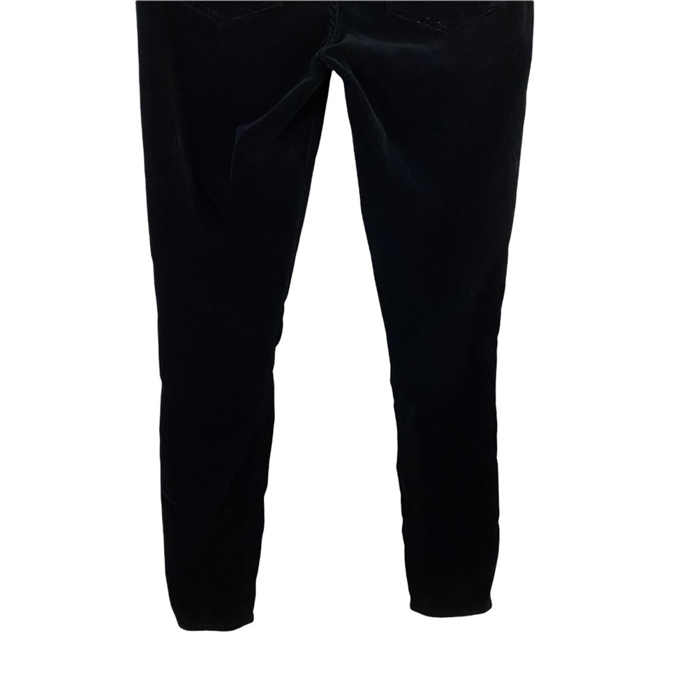 COH Citizens Of Humanity Black Corduroy Rocket High Rise Skinny Jeans Size 26 - Picture 7 of 7